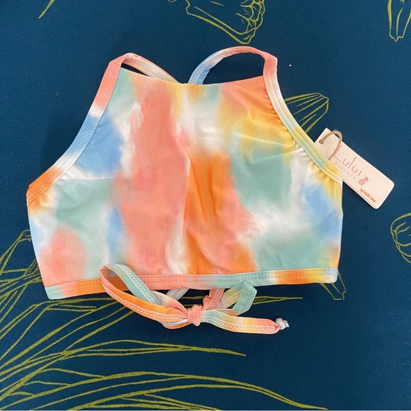 Lului Children's Kailua Print Bikini - Picture 3 of 10